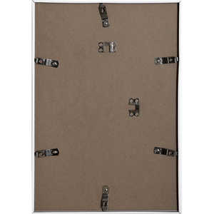 Cadre photo simple en plastique blanc DIN A3 29,7 x 42 cm avec verre, bois, papier PS, taille personnalisée, décoratif - Product Image 1