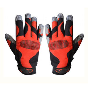 Gants de moto pour hommes Gants de motard en tissu microfibre respirant avec écran tactile Gants de course de motocross au design personnalisé - Product Image 1