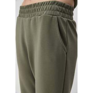 Pantalon de jogging en tissu modal pour filles, toucher doux et soyeux, respirant, infroissable, imprimé décontracté, taille plus, cordon de serrage, tricoté - Product Image 4