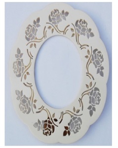 Marco de fotos de MDF de lujo moderno para Decoración de mesa marco de fotos tallado a mano Marco de resina de madera diseño superior para decoración para sala de estar - Product Image 5