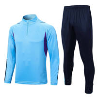 2025/26 vestes de football de qualité supérieure combinaison d'entraînement avec Logo personnalisé veste d'entraînement de football d'hiver vestes d'échauffement de football pour hommes