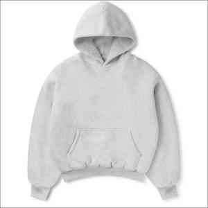 <b>Hoodies</b> Pullover Custom Logo Distressed Embroidered Men's Drop Shoulder Best Streetwear Fashion 100% Cotton Fleece - Product Image 1