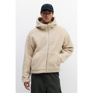 เสื้อฮู้ดดี้ผู้ชาย สกรีนโลโก้ได้ ใส่สบาย คุณภาพสูง แบบลำลอง ผ้าฟลีซเนื้อนุ่ม ทรงโอเวอร์ไซส์  ขายดี ผ้าขนเฟอร์เชอร์ปา - Product Image 5