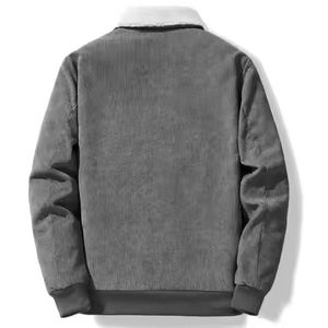 Chaqueta de invierno de lana cálida de calidad superior para hombres al aire libre senderismo Camping Softshell ligero a prueba de viento abrigo de lana - Product Image 2