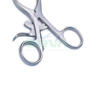 Retractor veterinario 4x4 puntas romas 23mm brazos rectos retractores de acero inoxidable de alta calidad instrumentos veterinarios - Product Image 6