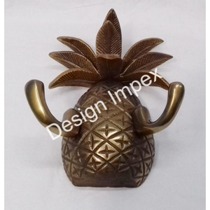 Cast Brass Wall Hook Decorative Design Metal Wall Decor Clothes <b>Towel</b> Hanger Antique Bathroom Hooks Cheap price - Product Image 2