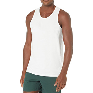Camisetas sin mangas de algodón para hombre, Camiseta deportiva, culturismo, entrenamiento, gimnasio, chaleco sin mangas para hombre, camiseta sin mangas de Color sólido para hombre - Product Image 4