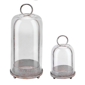 Support de bougie votive à vente chaude, verre noir transparent, décoration de fête et de mariage, base en aluminium, également utilisé pour les cadeaux - Product Image 6
