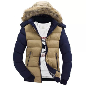 HEXIQON INTERNATIONAL Veste parka à capuche pour homme avec bordure en fourrure, design décontracté d'hiver, tissu de qualité supérieure, portable - Product Image 4