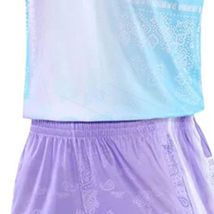 Uniforme de sport de basket-ball en polyester 100% sur mesure Ensemble respirant de qualité Certifié BSCI Uniforme de basket-ball sur mesure - Product Image 5