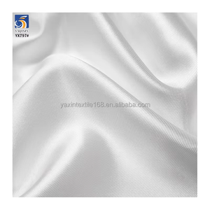 Tissu Mikado <span class=keywords><strong>Blanc</strong></span> Mariée 300D 195gsm en Gros 100% Polyester Duchess <span class=keywords><strong>Satin</strong></span> Mikado Tissu Élégant pour Robe de Mariée - Product Image 5