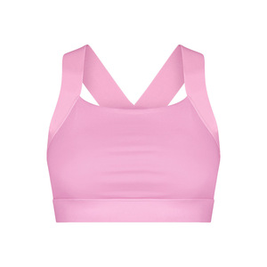 Soutien-gorge de sport à maintien élevé pour femmes actives, sans plis, léger, durable, respirant, extensible dans quatre directions, vêtements de fitness écologiques - Product Image 1