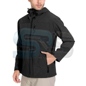 แจ็กเก็ตซอฟต์เชลล์สีทึบกันลมกันน้ำทนทานโลโก้ OEM สำหรับฤดูหนาวออกแบบได้ตามต้องการ - Product Image 5