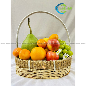 ตะกร้าไม้ไผ่อเนกประสงค์จากเวียดนามเหมาะสำหรับการจัดระเบียบการจัดเก็บและตกแต่งบ้าน - Product Image 4