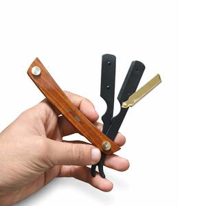 Navaja de Afeitar Profesional de 6 Pulgadas, Navaja de Barbero de Acero Inoxidable, Navaja Plegable - Product Image 5