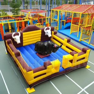 Équipement d'amusement, taureau mécanique, aire de jeux intérieure, petites attractions <span class=keywords><strong>pour</strong></span> <span class=keywords><strong>parc</strong></span> d'attractions, taureau mécanique à vendre - Product Image 2