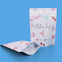 Sac en mylar debout imprimé personnalisé avec fermeture éclair pour bijoux mystère cadeau surprise jouet et emballage de maquillage