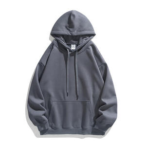 Sweats à capuche en coton classique 350GSM Sweatshirts unisexes Vêtements décontractés confortables Vente en gros directe d'usine - Product Image 5