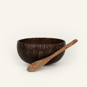 Natural <b>Coconut</b> <b>Bowl</b> for Fruits & Vegetables Handmade Kitchen <b>Bowl</b> - Product Image 2
