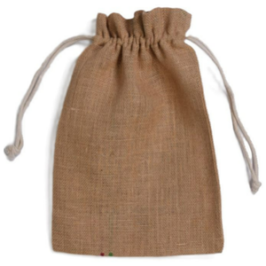 Organizador de almacenamiento con cordón de algodón y lino reciclado orgánico suave, bolsa de regalo cosmética de maquillaje de viaje para mujer para productos de joyería - Product Image 3