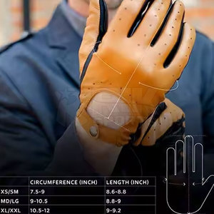 Top Quality All Sizes Available Custom Made Leather Fashion <b>Gloves</b> For Men's 2026 Leather Made <b>Gloves</b> - Product Image 4