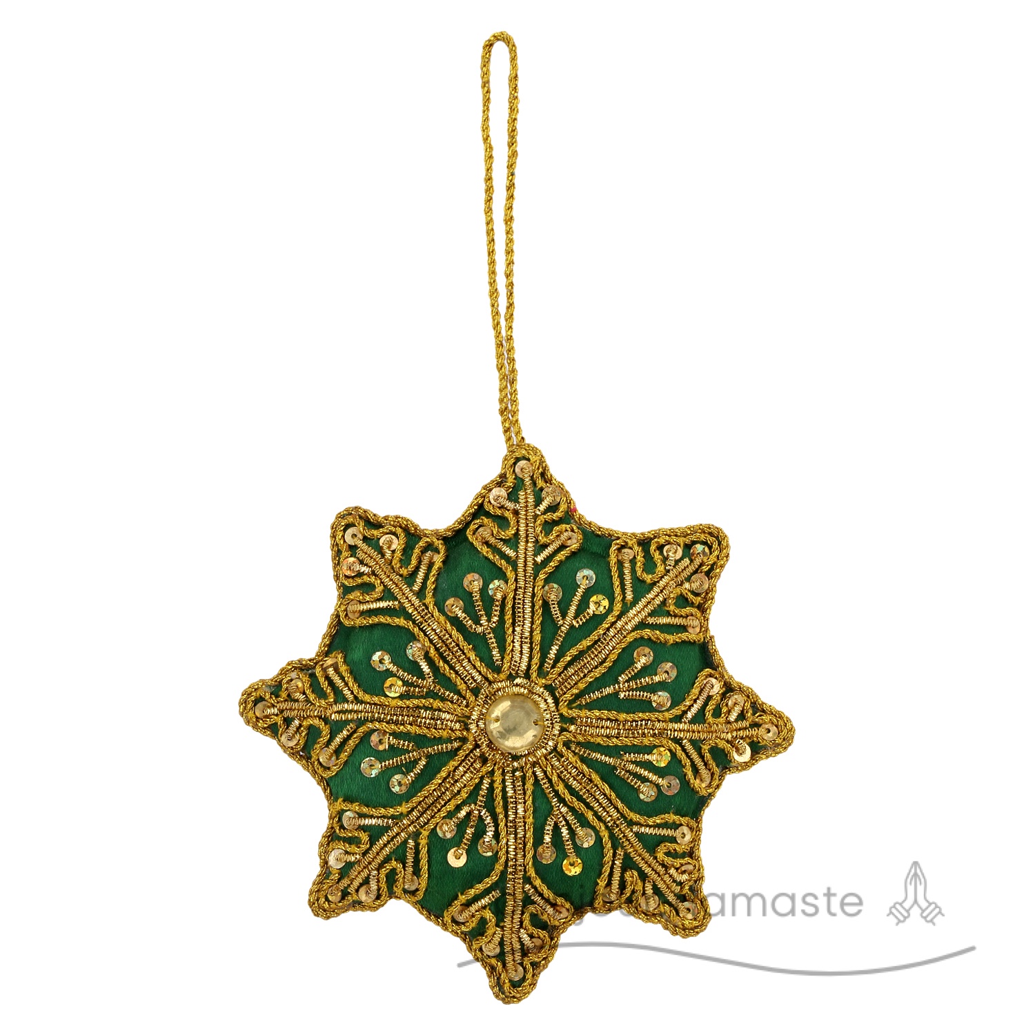 Bottle Gren & Gold - Free to customize