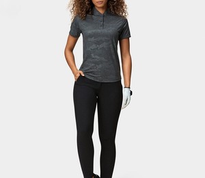 Polo décontracté à rayures contrastées en tricot de style européen et américain pour hommes, de qualité supérieure - Product Image 6
