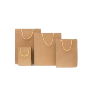 Bolsas de papel Kraft impresas personalizadas respetuosas con el medio ambiente, mango largo de la mano, Vietnam, impresión duradera y precisa respetuosa con el reciclaje - Product Image 2
