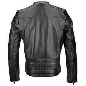 Meilleur prix de gros personnalisé blouson en cuir de haute qualité pour hommes blouson d'aviateur imperméable personnalisable 2026 - Product Image 3
