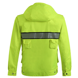 Chaqueta de Seguridad de Alta Visibilidad para Invierno, Unisex, Resistente, Impermeable, Transpirable, de Poliéster, Mangas Largas, Reflectante, para Trabajo, Precio Económico - Product Image 6