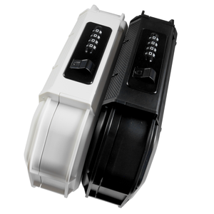 Boîte de rangement de clés sécurisée et étanche connectée par câble pour la piscine et le camping afin de protéger les objets de valeur - Product Image 1