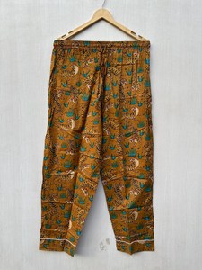 Conjunto de pijama de algodón suave con estampado de Tigre, traje de noche largo para adultos, estilo PJ informal de talla grande para fiestas nupciales, ropa de dormir de verano - Product Image 2
