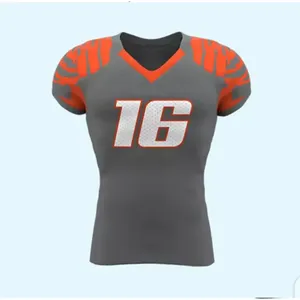 Best Selling Men's American Football Uniform with Customized Colors & Logo <b>Comfortable</b> Stretchable Breathable Quick Dry Features - Product Image 6