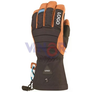 Guantes de esquí de cuero de diferentes colores de alta calidad Guantes de esquí cálidos funcionales resistentes al agua Precios razonables Guantes de esquí - Product Image 6