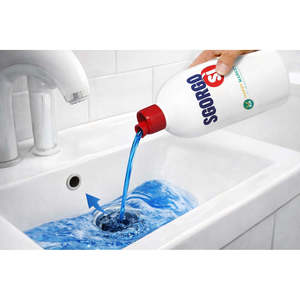 HM Professional 2x1L Drain Cleaner Powerful Liquid for Toilet and Pipeline Dissolves Hair and Grease <b>Clogs</b> - Product Image 4