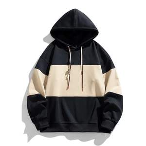 Personnalisé Vintage Lourd Surdimensionné Hoodies French Terry Vintage Sans String Noir Coton Tissu Fitness Corset À Capuche - Product Image 1
