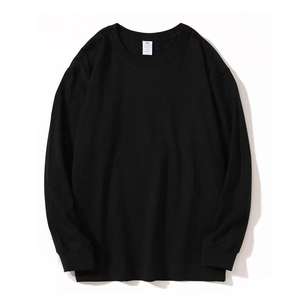 High Quality <b>Long</b> <b>Sleeve</b> Round Collar Customized Logo Plain Blank <b>T</b> <b>Shirt</b> for <b>Men</b> and Women Unisex <b>Long</b> <b>Sleeve</b> <b>T</b>-<b>shirt</b> for <b>men</b> - Product Image 2