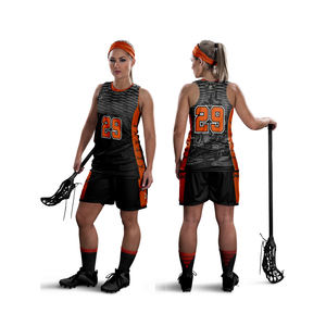 2023 nouveauté maillot de crosse réversible meilleur matériel imprimé vêtements de sport prix de gros uniforme de crosse - Product Image 4