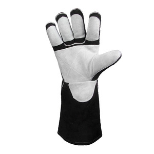 Precio al por mayor etiqueta personalizada moda superior buena venta mejor fabricante guantes de soldadura - Product Image 3