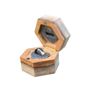 Última moda titanio pulido banda plana Metal compromiso y anillos de boda joyería de moda de las mujeres para regalos y fiestas - Product Image 1