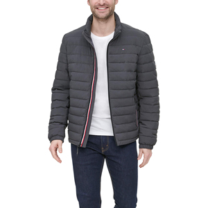 OEM Manufacturers Custom Logo Unisex Puffer <b>Jacket</b> <b>Mens</b> Bubble Bomber <b>Jacket</b> Reversible Windproof <b>Canvas</b> Casual Puffer <b>Jacket</b> - Product Image 3