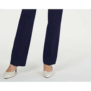 Pantaloni Cargo da Donna Charter Club in Denim Blu a Vita Alta, Traspiranti, Casual, a Gamba Larga, Taglia XL - Product Image 3
