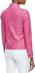 Nouvelle arrivée de vestes en cuir véritable pour femmes, conception d'impression de mode personnalisée, approvisionnement en gros à bas prix en vrac - Product Image 3