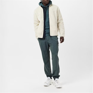 Comfortable Loose Fit <b>Sweatshirt</b> for Daily Wear Fashionable Zipper <b>Sweatshirt</b> for Men Soft <b>Fleece</b> <b>Sweatshirt</b> Solid Colors - Product Image 4