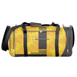 Bolsa de gimnasio de poliéster transpirable popular para hombres, guantes personalizados, logotipo de ciudad, precio al por mayor, Mochila deportiva popular para viajes y gimnasio - Product Image 1