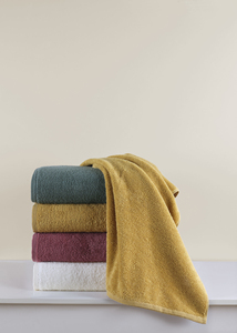Ensembles de serviettes de bain en coton turc 100% tissé avec logo personnalisé, serviettes épaisses et draps de bain, douceur exceptionnelle pour usage domestique - Product Image 3