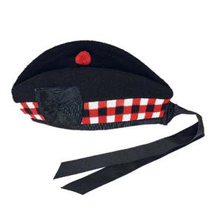 FEO Chapeau Glengarry personnalisé de haute qualité Garniture en velours Design traditionnel Sports en plein air Voyage Logo à usage décontracté requis pour les fêtes - Product Image 6