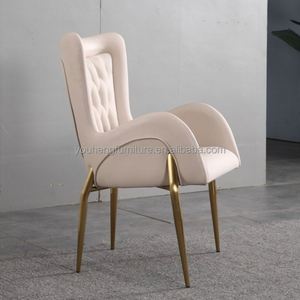 Sedia da Pranzo di Alta Qualità in Velluto di Lusso e Stile Nordico con Gambe Cromate Design Tantra per Sala da Pranzo e Soggiorno in Vendita - Product Image 2