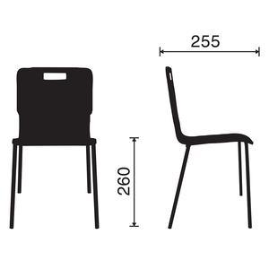 Silla Alta Moderna de Madera para Bebés - SUN 1-01 SC011 - Product Image 4