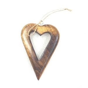 Décoration suspendue en bois pour mariage ou Noël pour des occasions festives - Product Image 1